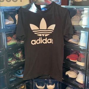 Black Adidas Logo Tee